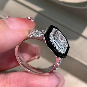 Anillos de Diamantes Naturales de 0.37ct y Esmeralda de 0.58ct, Color DE, Oro Real de 18K, Joyería de Piedras Preciosas para Damas, Xinfly Luxury - Product Image 3