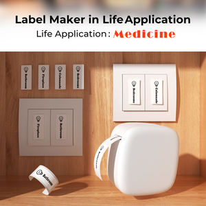 Mini <span class=keywords><strong>imprimante</strong></span> thermique de poche pour les marques de cadeaux de bureau, largeur d'impression 14-16 mm, papier thermique 0,5 pouce pour mini <span class=keywords><strong>imprimante</strong></span> 60x40 personnalisé - Product Image 4