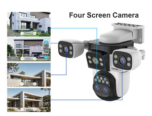 LS tầm nhìn 20MP 10x Zoom bốn màn hình <span class=keywords><strong>Wifi</strong></span> <span class=keywords><strong>ip</strong></span> <span class=keywords><strong>camera</strong></span> không dây ngoài trời 10k bốn ống kính PTZ con người tự động theo dõi An ninh máy ảnh - Product Image 4