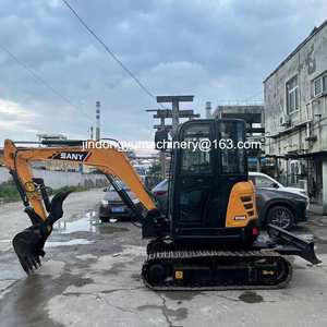 Excavatrice forestière multifonctionnelle d'occasion SY35U, petite excavatrice sur chenilles - Product Image 2