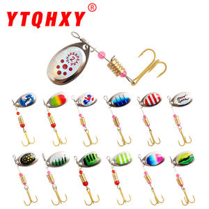 Leurre de pêche spinner métallique XY-69, 13 couleurs, pour la pêche au bar, leurres de fond, ensemble d'hameçons et accessoires de pêche - Product Image 3