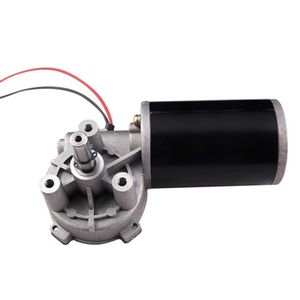 DC <b>Worm</b> Motor 76mm 63mm 60mm 12v 24v 28v CE ROHS Low Noise High Stability Multiple Sizes Available - Product Image 4
