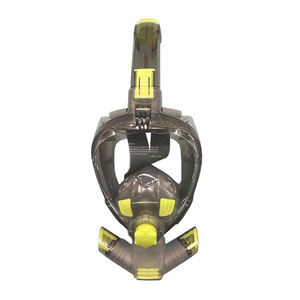 Produits de plongée <span class=keywords><strong>sous</strong></span>-marine vue à 180 degrés tube respiratoire pliable <span class=keywords><strong>masque</strong></span> de plongée connecté à un mini réservoir d'oxygène - Product Image 2