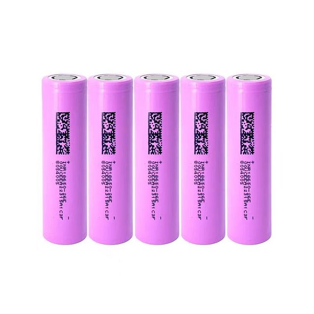 Original Grade Real Capacity 18650 3.7V 2600mAh LI Ion Battery 3C Discharge Rechargeable Cell Cylindrical Lithium Ion Batteries