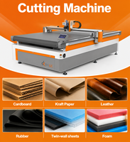 Automatic Tool Change Flatbed CNC Cutting Machine for Acrylic Sheet and PVC Board