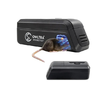 OWLTRA Mouse plastik plastik plastik, mesin dapur cerdas, perangkap tikus elektrik, aman, untuk kamar tidur