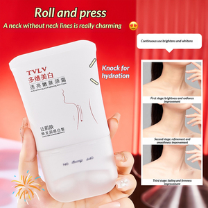 Crema Reafirmante y Lifting para el Cuello TVLV, Antiarrugas, Antienvejecimiento, Elimina Líneas Finas, Blanqueadora, Iluminadora, Hidratante y Reafirmante - Product Image 1