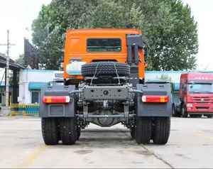 Truk traktor kepala baru SINOTRUK HOWO merek asli Tiongkok 6x4 10 Wheeler mesin WEICHAI Euro 2 - Product Image 5