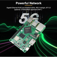 Carte de développement industrielle embarquée AI PortPi 3A OEM ODM SBC Rockchip RK3568 Core 2 Go/4 Go de RAM Android/Linux