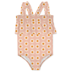 Vente en gros de maillots de bain pour enfants personnalisés <span class=keywords><strong>anti</strong></span>-<span class=keywords><strong>UV</strong></span> Ensembles de bikini pour filles Acheteuses Ensemble de bain à fleurs pour bébé Maillots de bain Bikinis Australian - Product Image 4