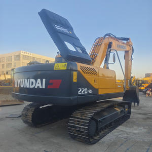 Excavatrice sur chenilles d'occasion Hyundai R220-9S de haute qualité de 22 tonnes 220-9S grande pelle d'occasion en stock à vendre - Product Image 2