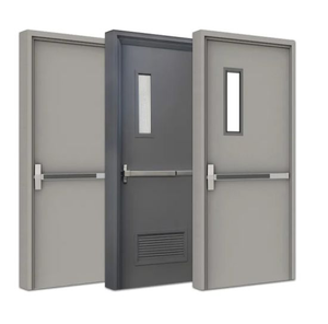 <span class=keywords><strong>Puerta</strong></span> de Acero Resistente al Fuego de 3 Horas para Uso Comercial, con <span class=keywords><strong>Barra</strong></span> Antipánico y Vidrio, para Exteriores y Dormitorios - Product Image 6