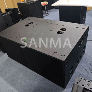 Subwoofer DJ double 21 pouces BSX avec design à longue excursion, système sonore passif/actif, en contreplaqué, subwoofers professionnels - Product Image 4