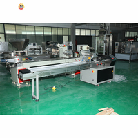 Machine d'emballage horizontale automatique à haute efficacité pour l'emballage de glaces, de sucettes glacées et de bâtonnets glacés