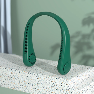 Ventilador de Cuello Portátil de Bajo Precio y Buena Calidad, Producto al por Mayor de Fábrica, Mini Ventilador Personal Recargable para Uso en Exteriores en Verano - Product Image 2
