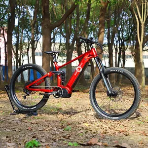 Bafang m620 1000w enduro ebike quadro, suspensão completa, 29er, elétrico, mountain bike, carbono, ebike com motor médio