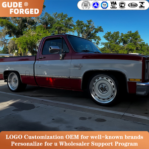 Ruedas Clásicas Retro Escalonadas GUDE de <span class=keywords><strong>15</strong></span>, <span class=keywords><strong>17</strong></span>, 18 y 20 Pulgadas, Aptas para GMC Sierra, Chevy C10, K5 Blazer, Silverado, Suburban - Product Image 5