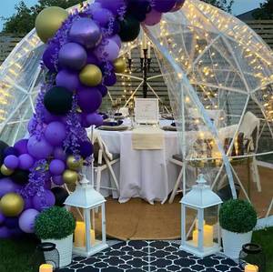 Khu nghỉ mát sang trọng 3.6m sang trọng trắc địa mái vòm Lều tuyết ngoài trời lều cho các cuộc họp mặt gia đình & các sự kiện bên triển lãm thương mại lều - Product Image 6