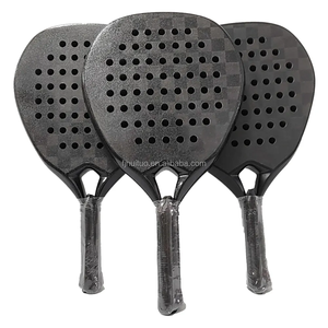 Vendita calda 18K racchetta da Paddle in fibra di carbonio leggera 15-17 testa di EVA per Paddle Tennis a forma di diamante con anima in schiuma EVA - Product Image 2