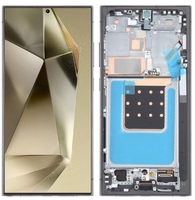 OLED Untuk Samsung Galaxy S21 Plus+ Ultra S22 S23 S24 S25 Ultra LCD Layar Sentuh Pengganti Perakitan Digitizer