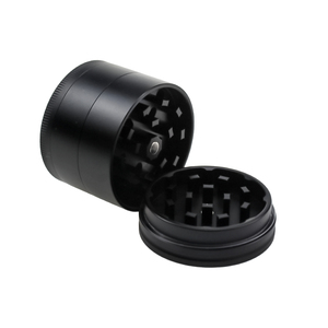Juego de 4 piezas de molinillos de hierbas de aluminio CNC de 51 mm de color liso, personalizados, con cepillo, venta al por mayor de fábrica, para fumar - Product Image 6