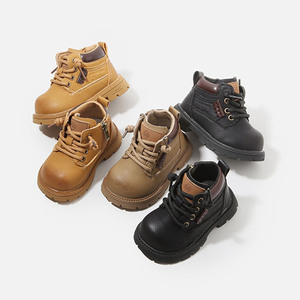 शरद ऋतु के नए बच्चों के मार्टिन बूट्स लड़कों को छोटे जूते लड़कियों के जूते - Product Image 6