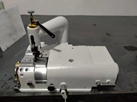 Machine industrielle QK-801 pour le traitement du cuir, haute vitesse, précise, pour le décapage, le rabotage et la couture, avec moteur manuel, pour chaussures et sacs
