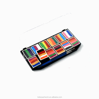 Peinture de corps avec lumière noire fluorescente pour Halloween, 12 lignes,