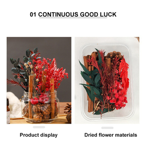Kit de fabrication de <span class=keywords><strong>bougies</strong></span> sans flamme et diffuseurs DIY : mélange d'huiles essentielles, fleurs séchées (rose, lavande) et granulés pour la décoration et l'aromathérapie à domicile - Product Image 6
