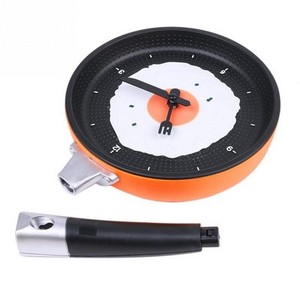Wholesale Creative Flat Pan <b>Wall</b> <b>Clock</b> Silent <b>Kitchen</b> <b>Wall</b> <b>Clock</b> - Product Image 4