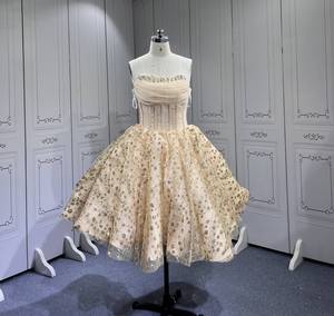 Robe de Quinceañera Mumuleo à paillettes champagne, Vestidos De Xv Anos, rose, robe pour <span class=keywords><strong>quinze</strong></span> ans, Vestidos De Quince Anos - Product Image 3