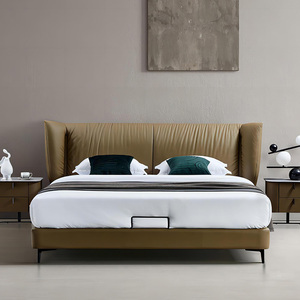 Ensembles de <span class=keywords><strong>chambre</strong></span> à <span class=keywords><strong>coucher</strong></span> Offre Spéciale lit de luxe style simple lit double rembourré moderne 1.8m 2m lit king size - Product Image 3