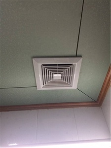 Hiện đại vuông đôi <span class=keywords><strong>louver</strong></span> điều chỉnh Trần khuếch tán không khí ABS nhựa thép cho hội thảo ngoài trời HVAC kho phòng khách - Product Image 6