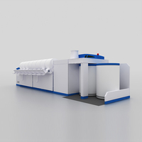 Machine à peigner et à filer le coton en fil continu TONGDA FA588 contrôlée par PLC pour la production de fil, industrielle et automatique