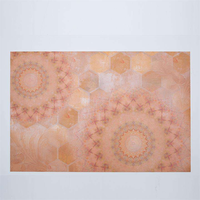 Tapis d'entrée extérieur en PVC fait main, style français et chinois, imperméable et facile à nettoyer