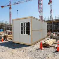 Hébergement pour camp de travailleurs, installation rapide, isolation thermique, maison modulaire pliable de type X, durable, préfabriquée