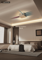 Système de ventilation pour petite salle de bain MIAHVAC avec ventilateur d'extraction en acier galvanisé, économie d'énergie et design graphique
