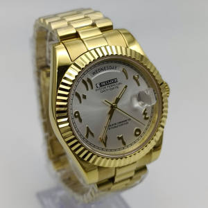 Reloj Automático con Movimiento Miyota8285, Esfera Árabe, Calendario, Resistente al Agua 5 BAR, Multifunción, Mecánico - Product Image 2