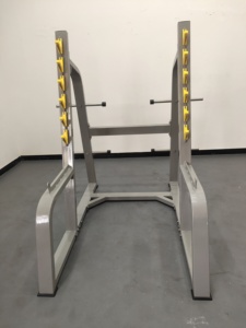 Rack de Sentadillas Multifuncional con Diseño Compacto para Barra Olímpica, Permite Ejercicios con Barra Olímpica - Product Image 3