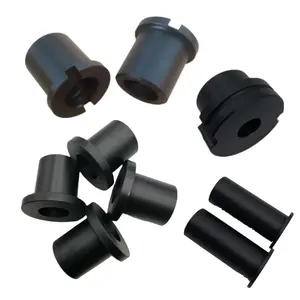 UHMWPE-fundas de plástico de nailon para chaqueta pa6, funda de paso de brida negra