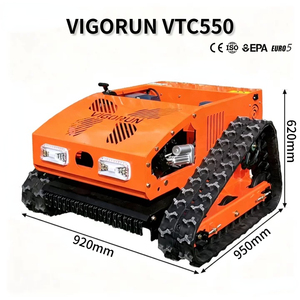 <span class=keywords><strong>Tondeuse</strong></span> autoportée télécommandée à rayon de braquage zéro, coupe de 550 mm, pente de 35 degrés, vitesse de 4 km/h pour terrain de football - Product Image 2