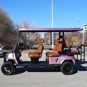 Voiturette de <span class=keywords><strong>golf</strong></span> électrique 6 places à <span class=keywords><strong>prix</strong></span> de gros avec châssis en aluminium, certifiée CE, à vendre - Product Image 4