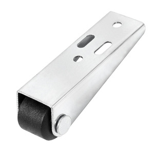 Roue de support inférieure de porte en acier inoxydable pour réglage de porte en bois, accessoire de quincaillerie - Product Image 1