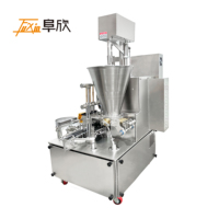 Nouvelle machine automatique commerciale pour la fabrication de shumai avec moteur |   140 pièces/min |   Acier inoxydable de qualité alimentaire |   Remplissage cutané réglable |