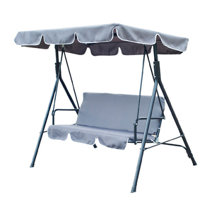 Modern Garden Hanging Outdoor Adult 3 Seats Chair Canopy <b>Swing</b> - Product Image 1