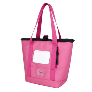 Bolsa Térmica Portátil OEM de 20L con Diseño de Letras Rojas, Impermeable, Ecológica, con Cierre de Cremallera, Asa Doble y Gran Capacidad - Product Image 3