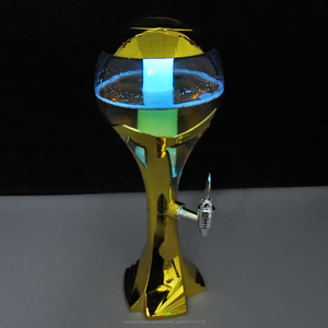 3 litros de hielo tubo dispensador de cerveza proyecto led torre de cerveza enfriador de cerveza, <span class=keywords><strong>vino</strong></span>, champán - Product Image 5