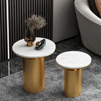 Table basse ronde nordique en roche pour salon, table d'appoint minimaliste pour canapé, table de balcon – Fabricant, vente en gros, personnalisable OEM ODM