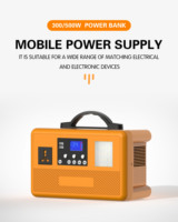 Estación de Energía Portátil de 500W, Batería de Litio de 384Wh, Generador Solar 220V/110V, Respaldo de Emergencia para Camping