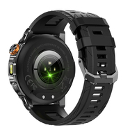 Montre connectée pour homme Direct Factory 8773EWE, écran 1,53 pouces, capteur VC30F_S, batterie 1000 mAh, IPX8, plus de 100 sports, BT 5.2, assistant vocal IA